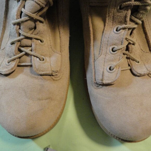 10R WELLCO 280-101 TAN SAND HOT WX BOOTS FLIGHT & COMBAT VEHICLE CREWMAN LD 4891 main image 4